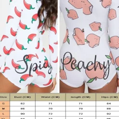 Peachy Babe Bodysuit