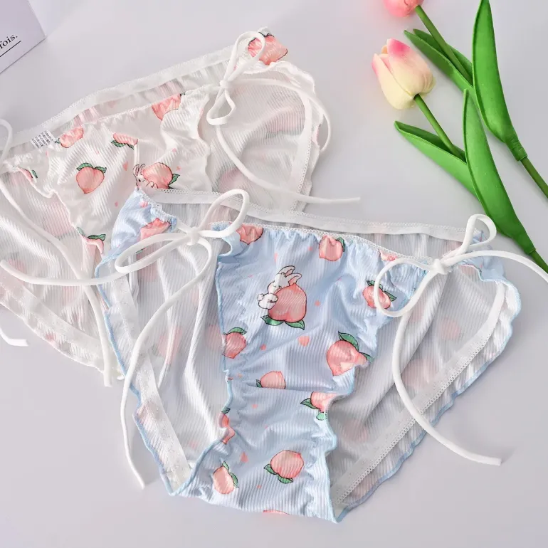 Peachy Bunny Panties