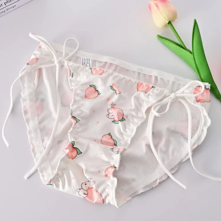 Peachy Bunny Panties