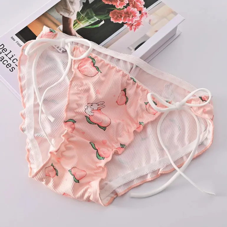 Peachy Bunny Panties