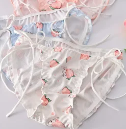 Peachy Bunny Panties