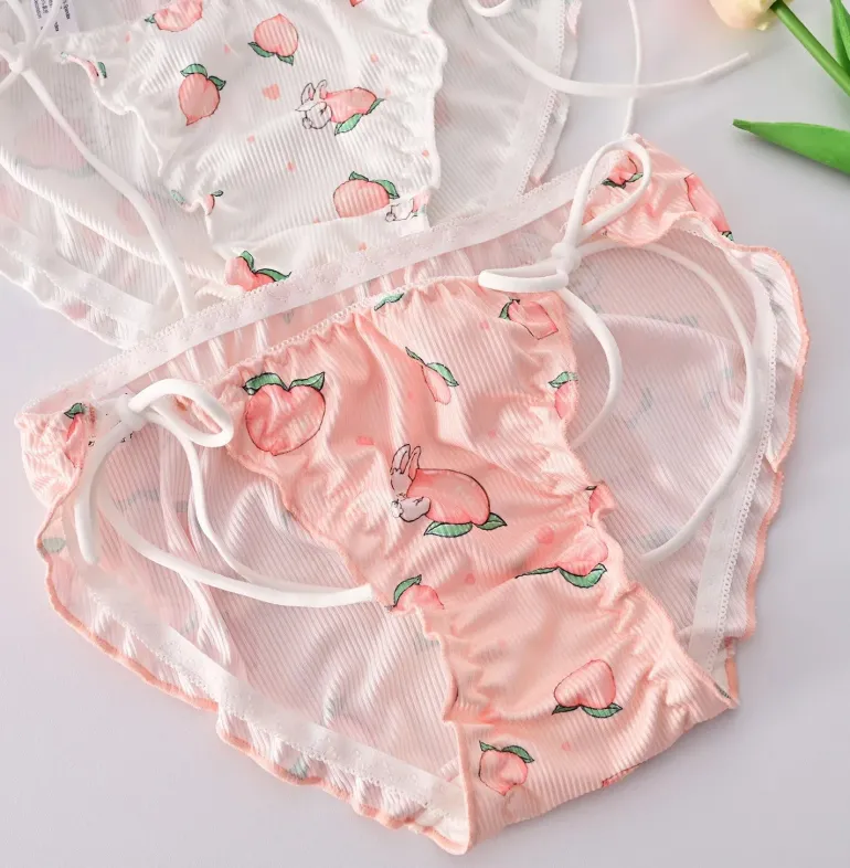 Peachy Bunny Panties