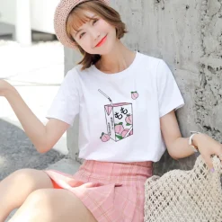 Peachy Milk Box Tee
