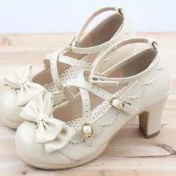 Pearl Embellished Heels