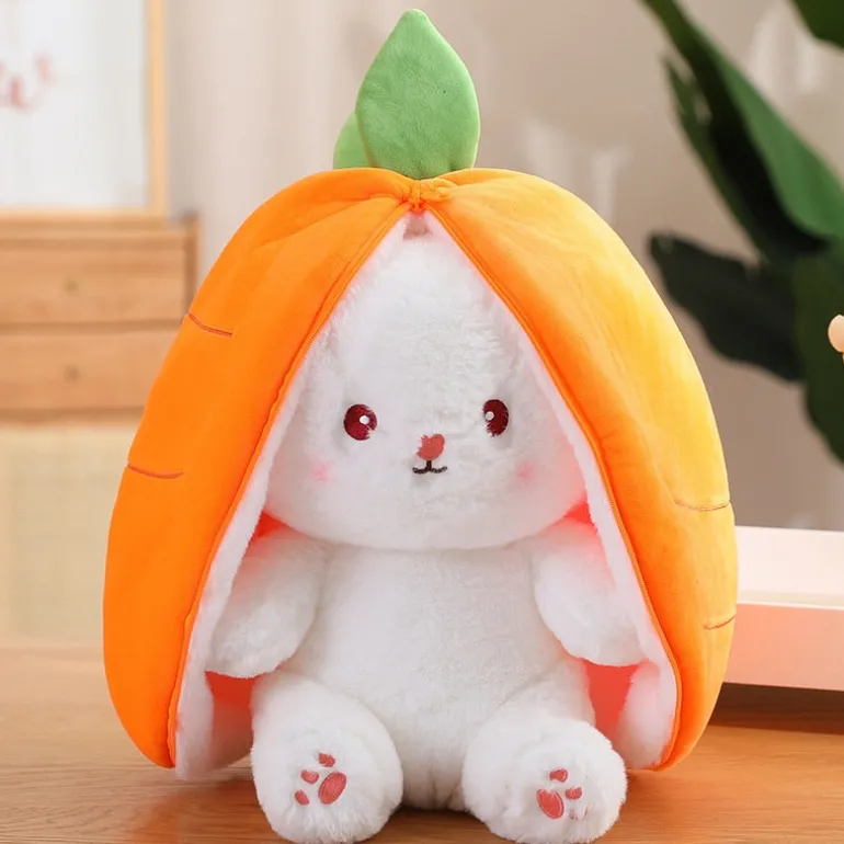 Peekaboo Bunny Fruit Plush
