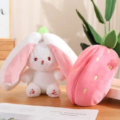 Peekaboo Bunny Fruit Plush
