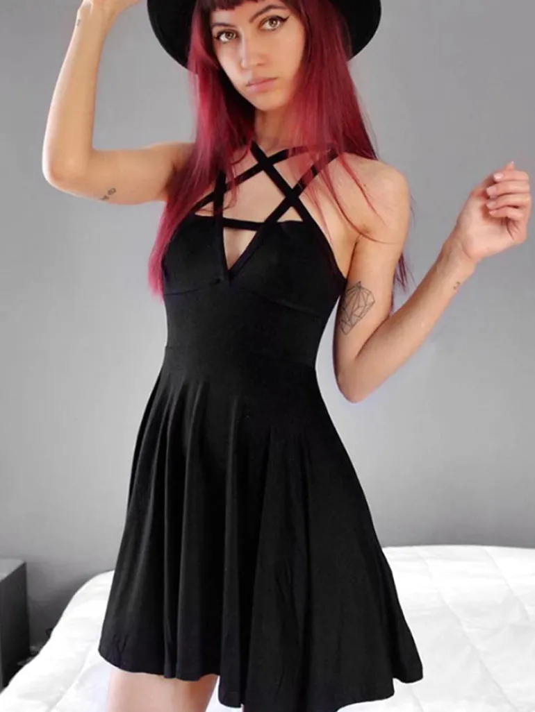 Pentagram Harness Dress