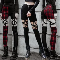 Pentagram Punk Pants