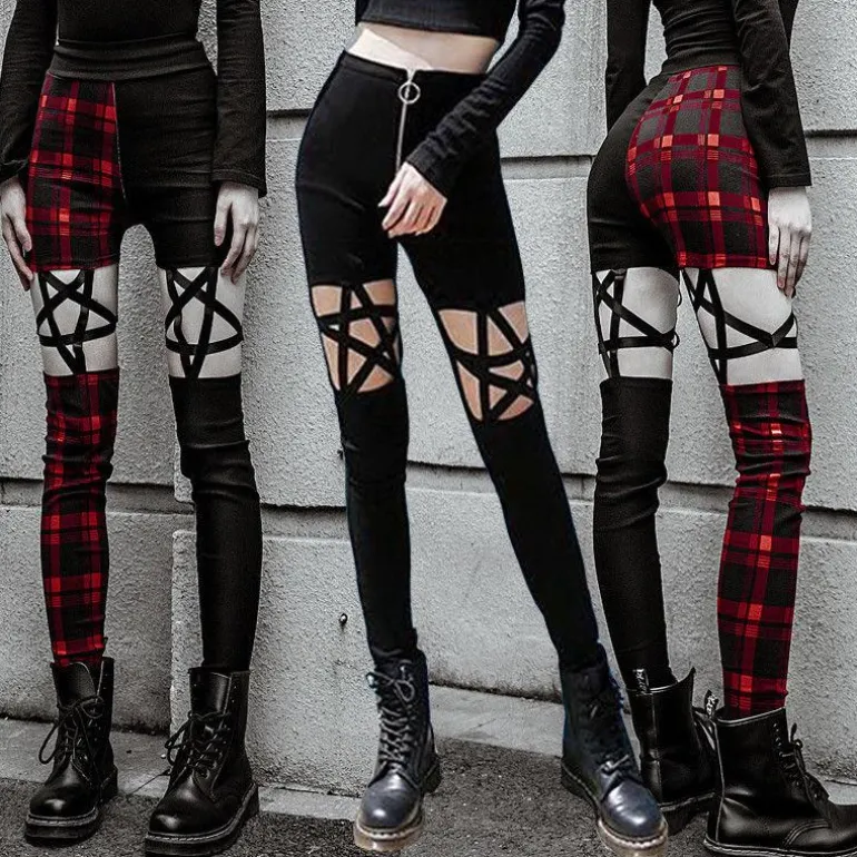 Pentagram Punk Pants