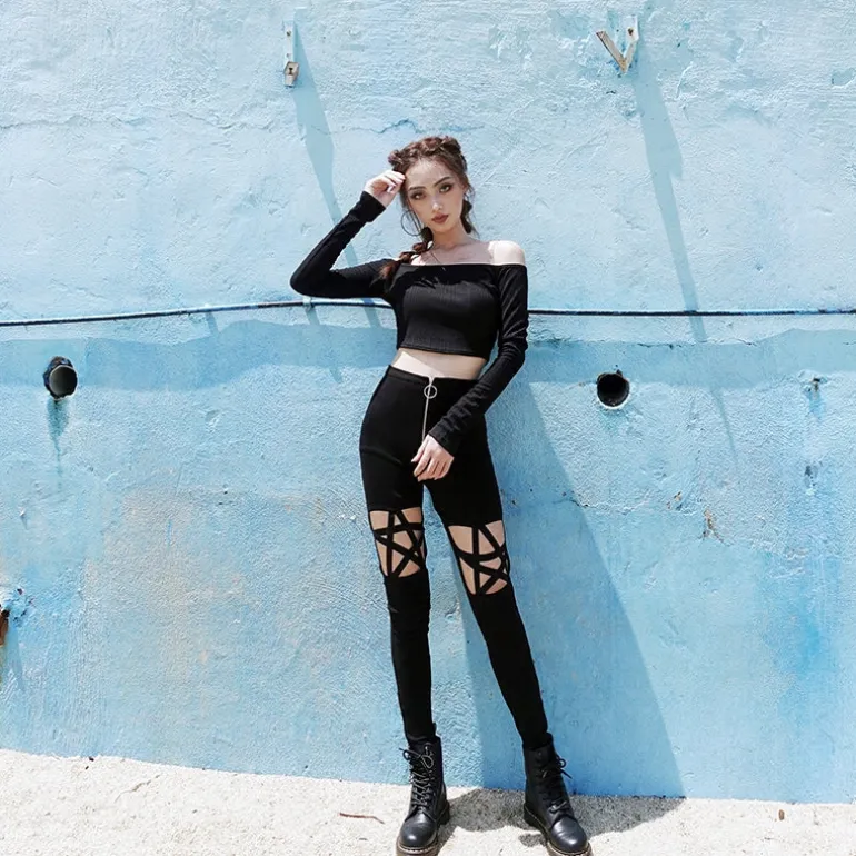 Pentagram Punk Pants