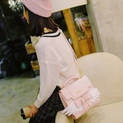 Pink Angel Wing Handbag