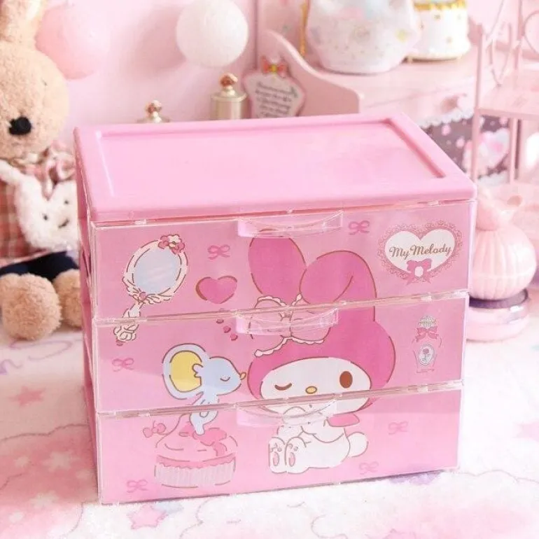 Pink Baby Bun Jewelry Box