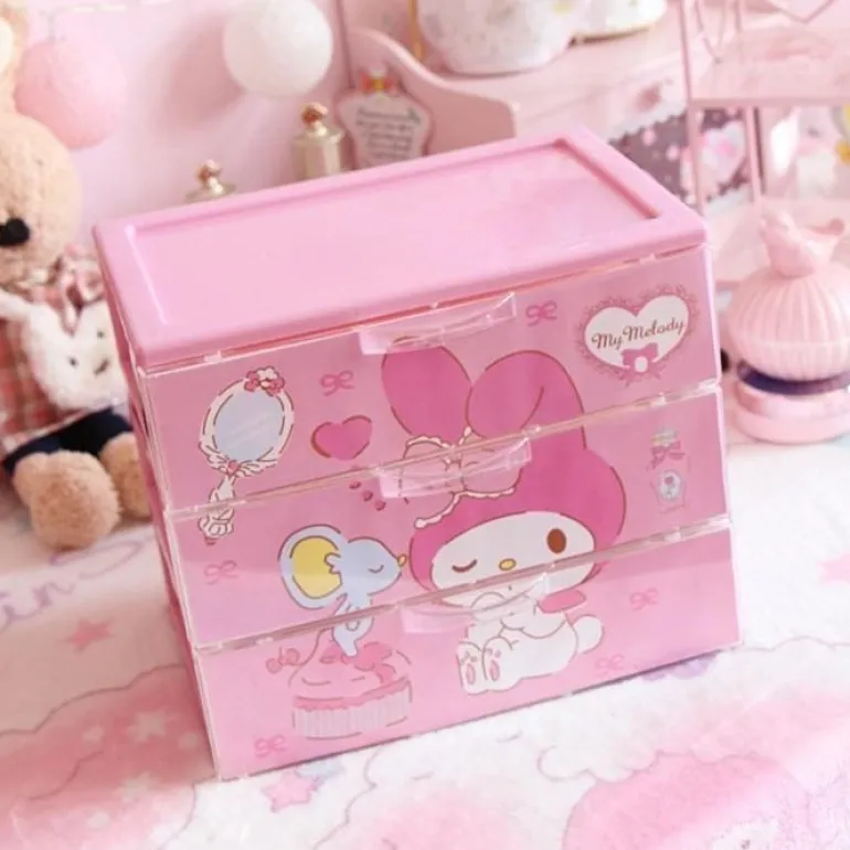 Pink Baby Bun Jewelry Box