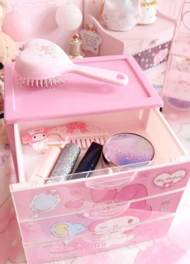 Pink Baby Bun Jewelry Box