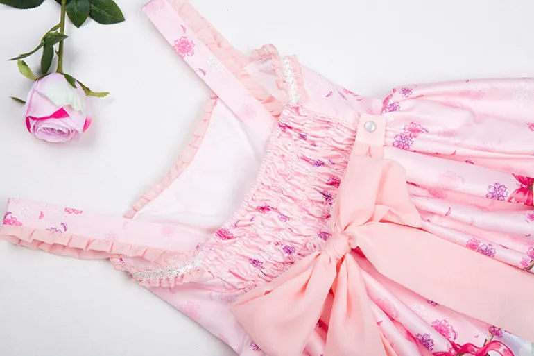 Pink Baby Deer Dress