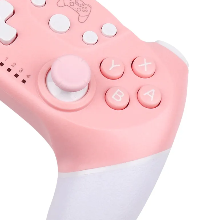 Pink Bluetooth Game Controller For PC/Switch