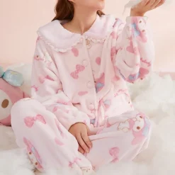 Pink Bunny Pajama Set