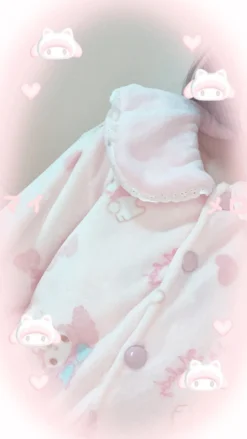 Pink Bunny Pajama Set