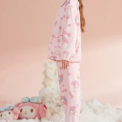 Pink Bunny Pajama Set