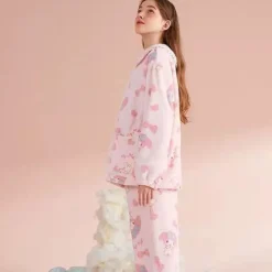 Pink Bunny Pajama Set