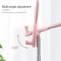 Pink Bunny Telescopic Phone Stand