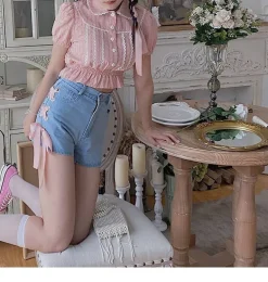 Pink Corset Shorts