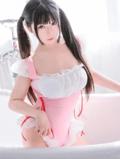 Pink Maid Onesie