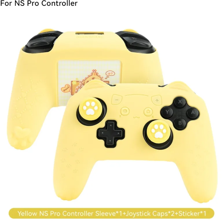 Pink Neko PS5 & Switch Controller Covers