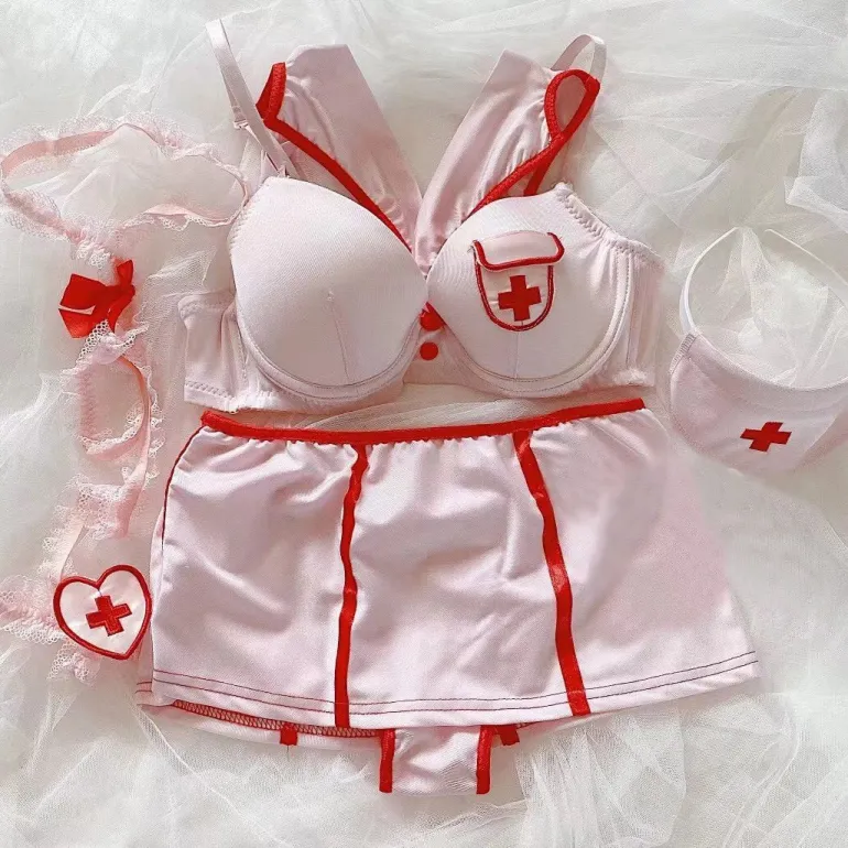 Pink Nurse Lingerie