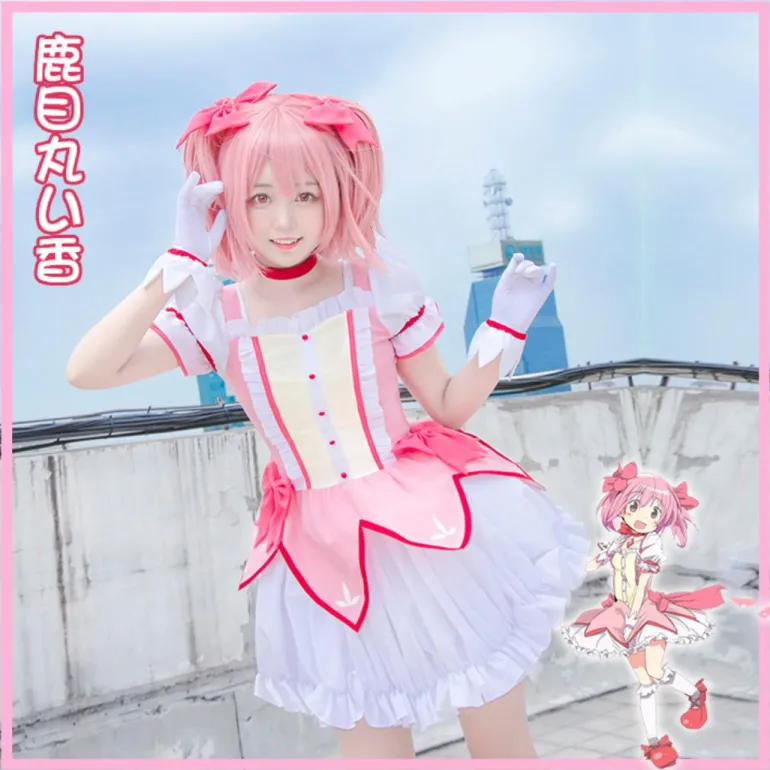 Pink Pigtail Wig