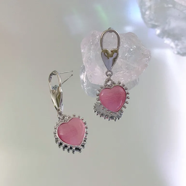 Pink Princess Dangle Earrings