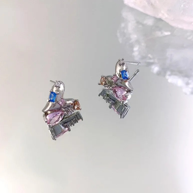 Pink Princess Dangle Earrings