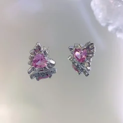 Pink Princess Dangle Earrings