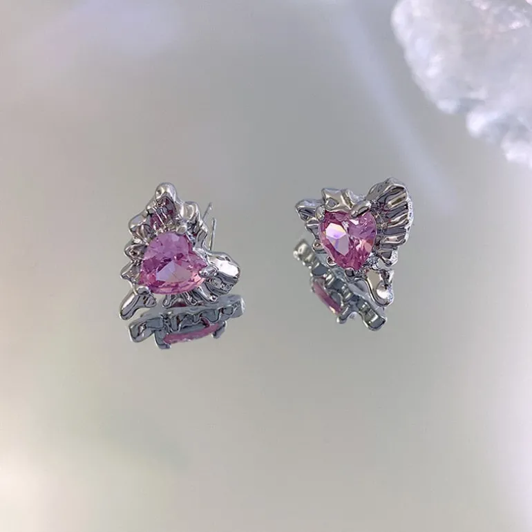 Pink Princess Dangle Earrings