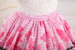 Pink Ruffled Princess Skirt