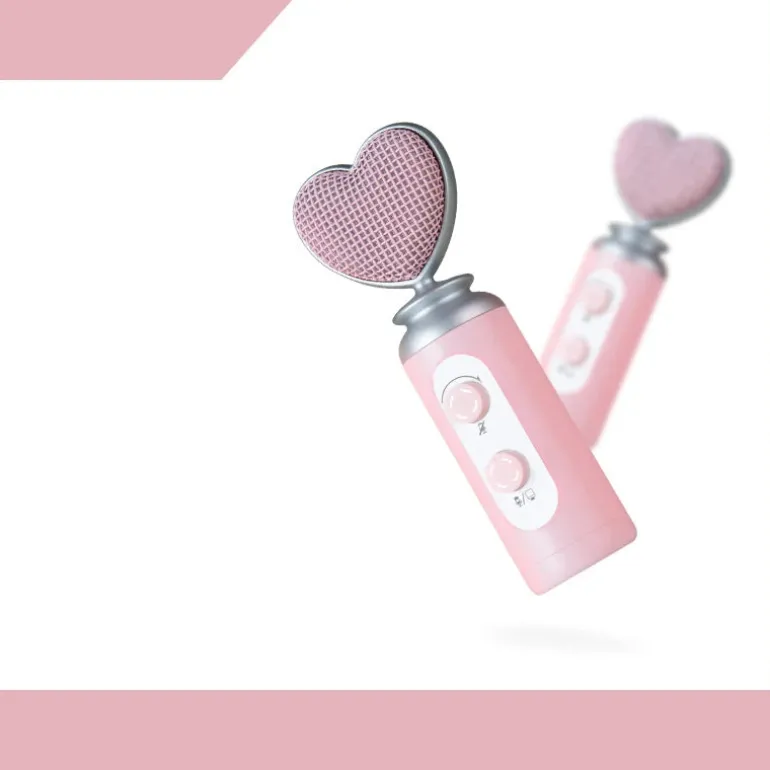 Pink Valentine Streaming Microphone