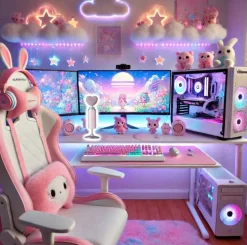 Pink Valentine Streaming Microphone
