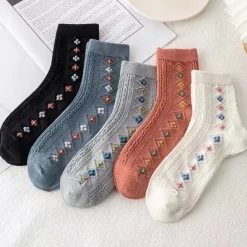 Pink Vintage Floral Sock Set