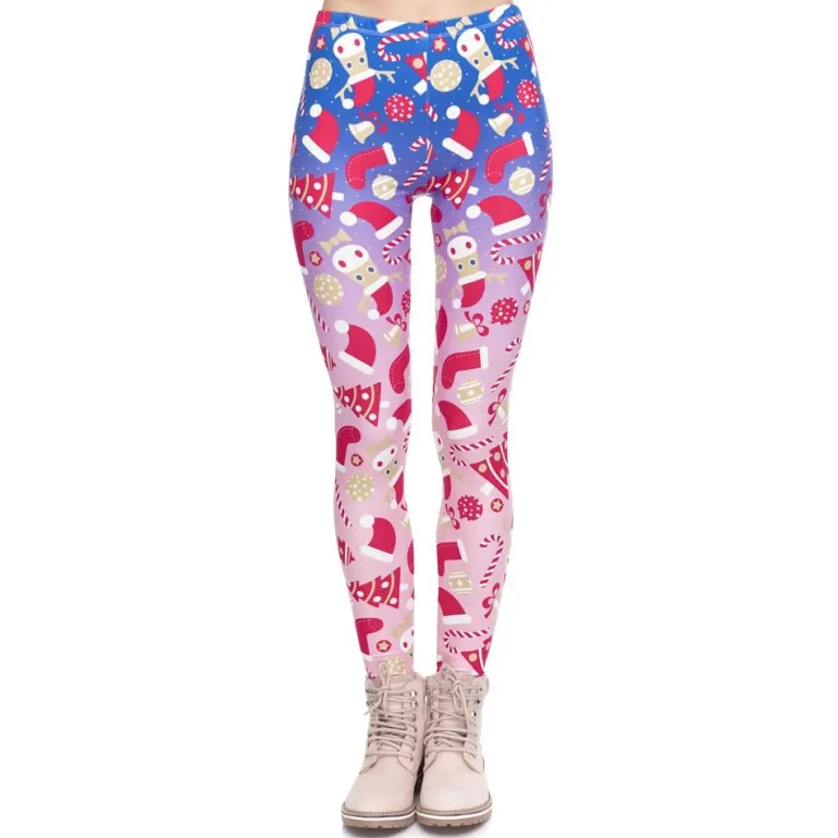 Pink Xmas Leggings