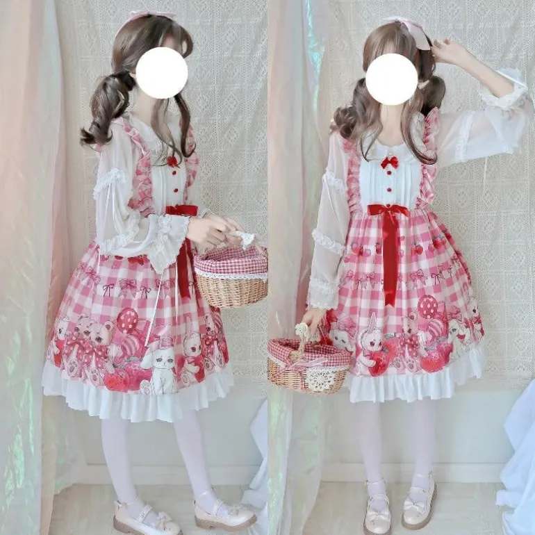 Plaid Baby Bun Dress