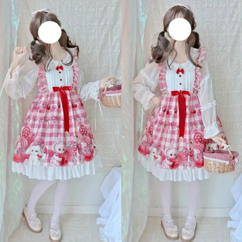 Plaid Baby Bun Dress