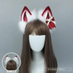 Plaid Fox Ears