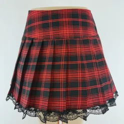 Plaid School Girl Skirt