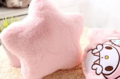 Plush Bunny Throw Pillow