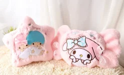 Plush Bunny Throw Pillow