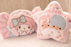 Plush Bunny Throw Pillow