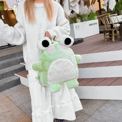 Plush Froggy Backpack