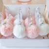 Plush Unicorn Pompom Pens