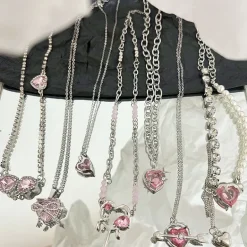 Pretty Pink Princess Necklaces