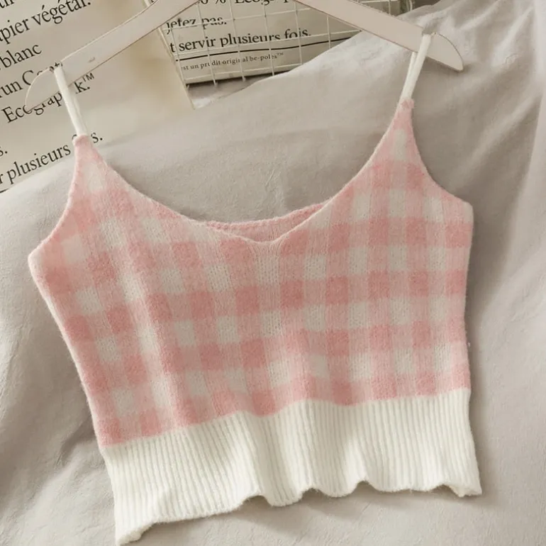 Pretty Prepstar Plaid Outfit Set